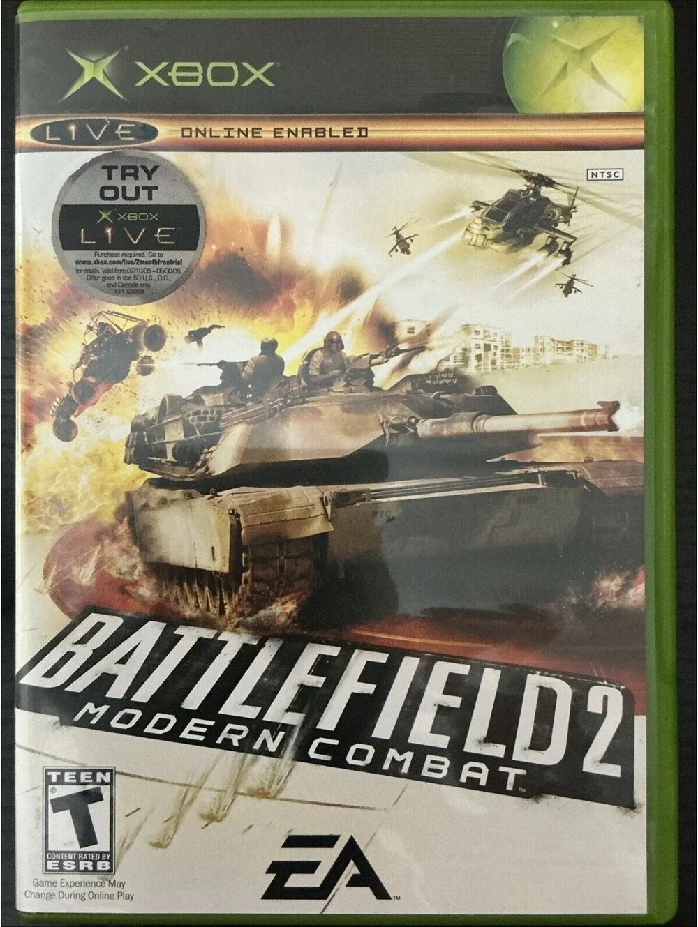 Battlefield 2: Modern Combat (Microsoft Xbox) - CIB- Tested